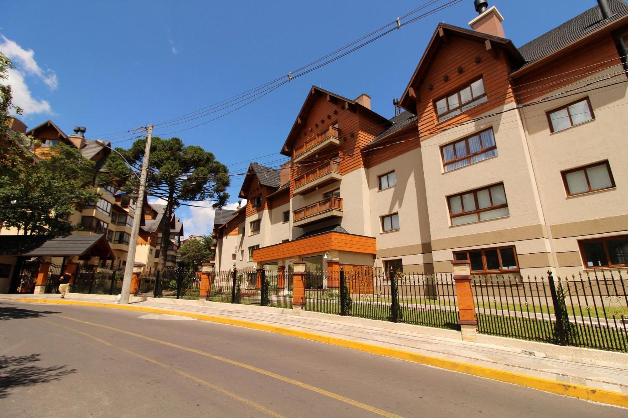 600 Metros, Rua Coberta - Centro Via Florida Apartment Gramado Exterior photo