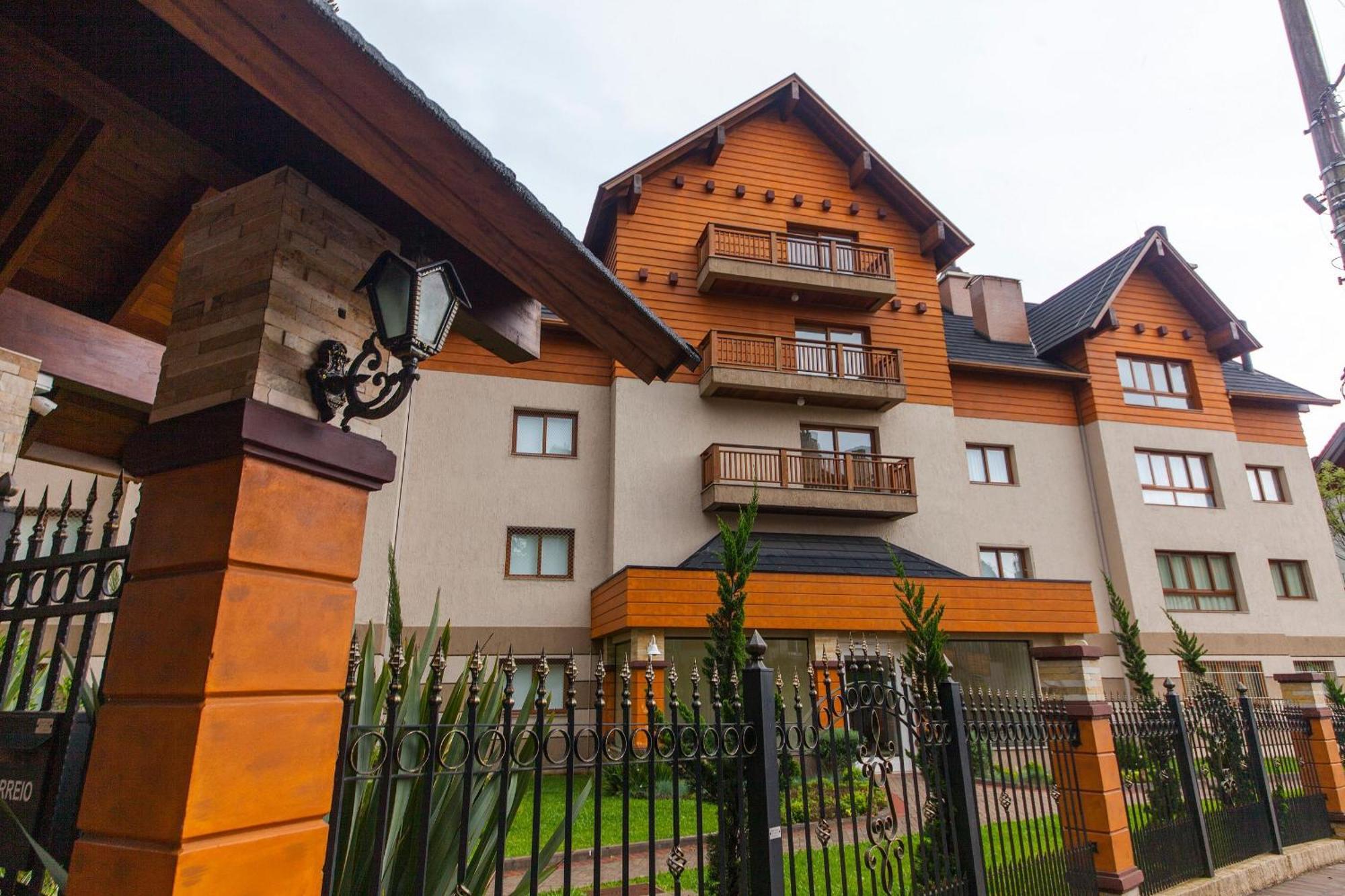 600 Metros, Rua Coberta - Centro Via Florida Apartment Gramado Exterior photo